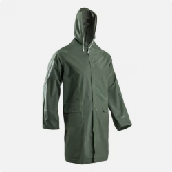 Manteau Imperméable Vert Protection Pluie
